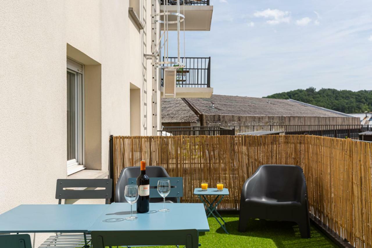 A 5 Min De Bordeaux Centre - Terrasse - Pied Du Tram Apartment Cenon Exterior foto